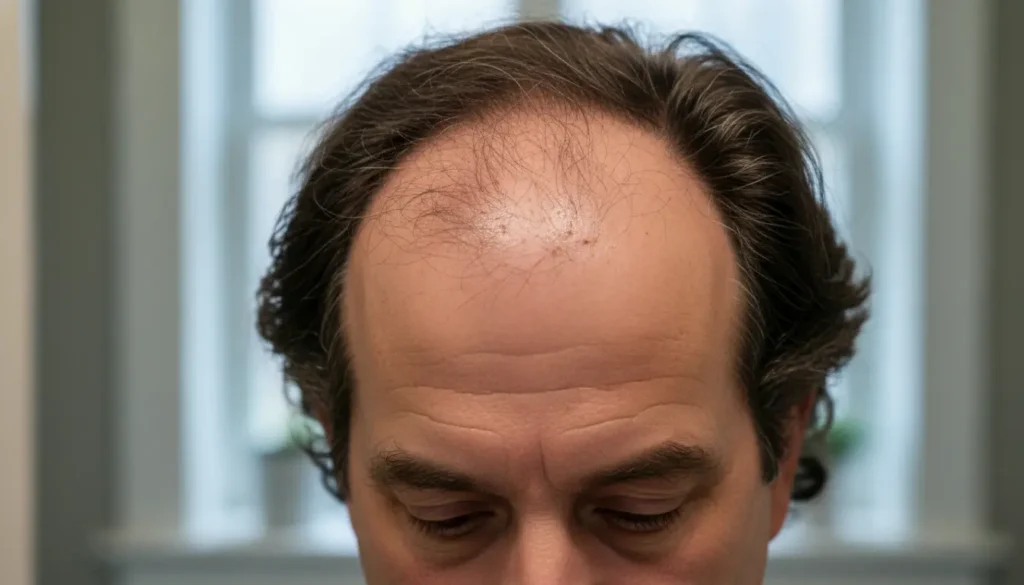 pode voltar a ficar careca após transplante capilar