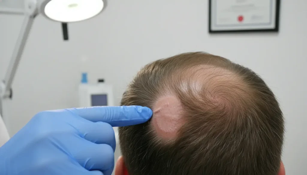 remover cicatriz de transplante capilar