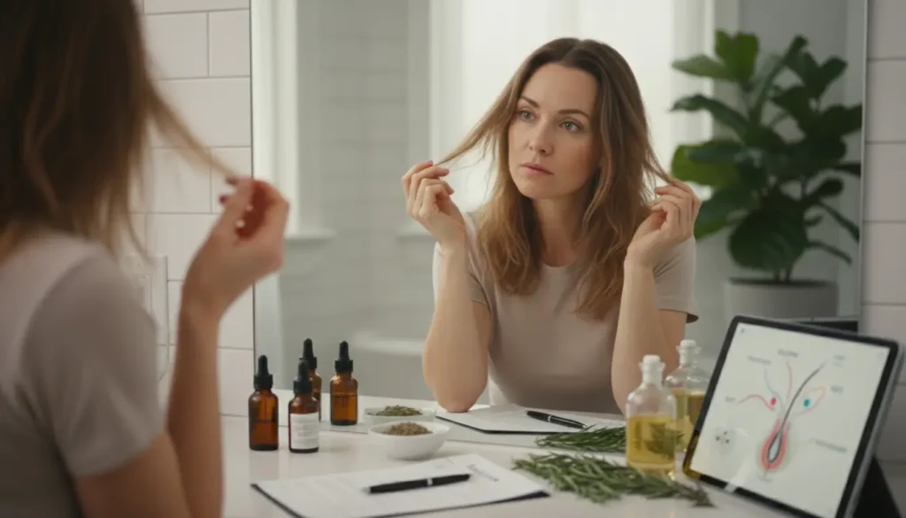 o que fazer contra a queda de cabelo hormonal