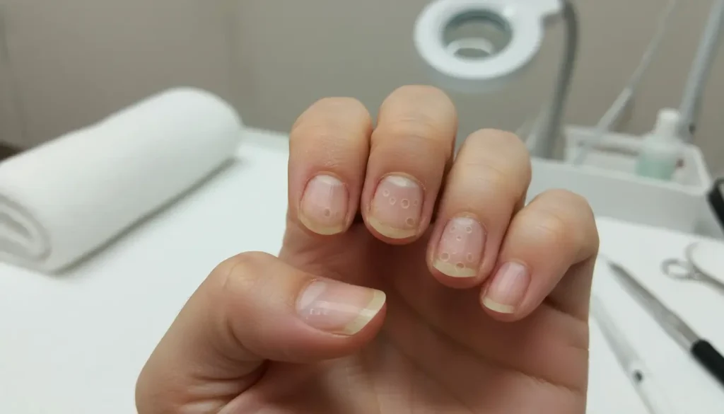 alopecia areata unhas