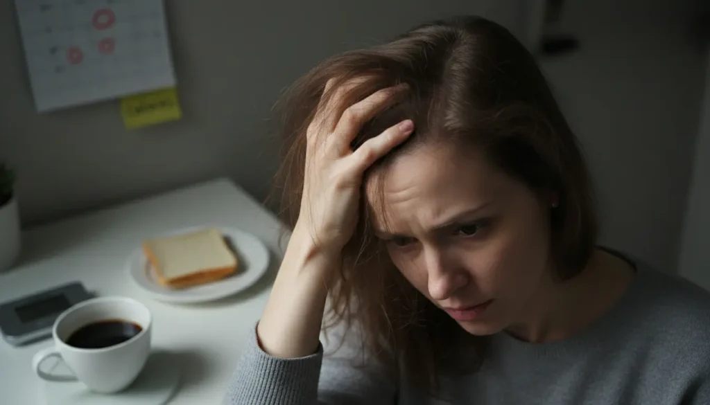 comer pouco pode provocar queda de cabelo