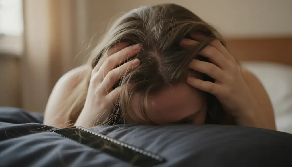 o cabelo oleoso pode provocar queda de cabelo