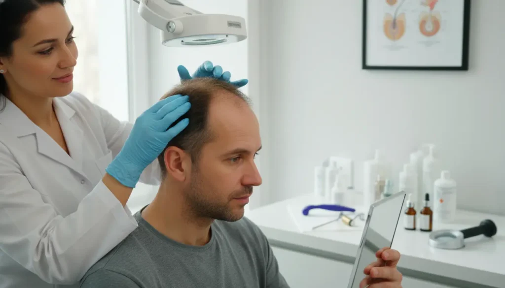 o que pode um dermatologista fazer contra a queda de cabelo