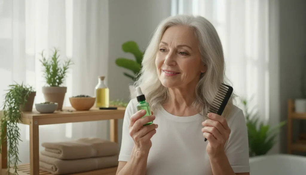 o que fazer contra a queda de cabelo na velhice